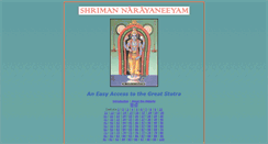 Desktop Screenshot of narayaneeyam-firststep.org